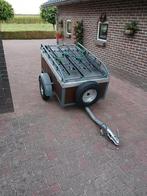 Bagagewagen aanhanger met fietsendragers, Ophalen