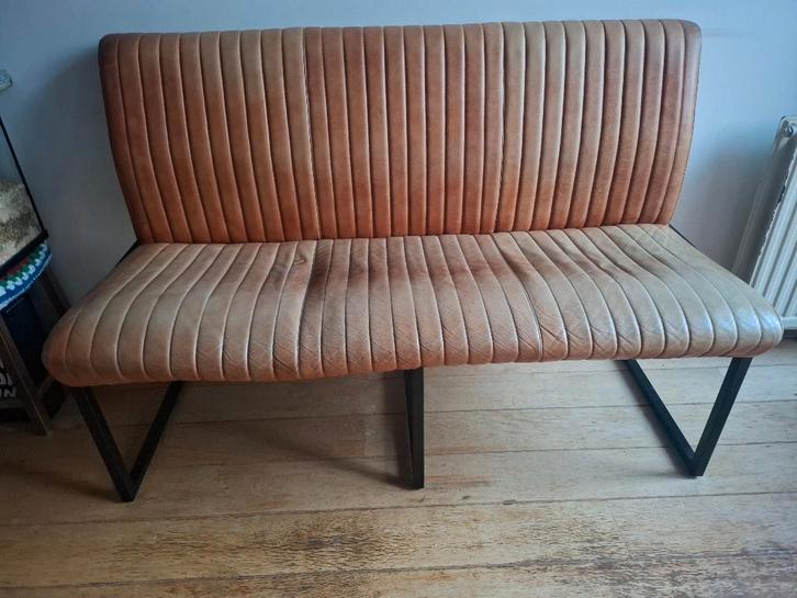 Eetkamerbank Billy The Kid, Huis en Inrichting, Banken | Sofa's en Chaises Longues, Gebruikt, Driepersoons, Minder dan 150 cm