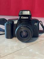Canon EOS 1000F N+35-80mm lens+Handgrep(analoog fotocamera), Audio, Tv en Foto, Fotocamera's Analoog, Spiegelreflex, N, Canon