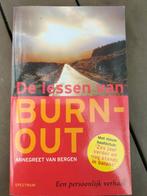A. van Bergen - De lessen van burn-out, Ophalen of Verzenden, Zo goed als nieuw, A. van Bergen