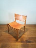 Vintage Spanish chair van Børge Mogensen 3237, Huis en Inrichting, Stoelen, Ophalen, Gebruikt, Bruin, Hout