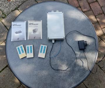 8 kan. afstandsb. met 3 afstandbedieningen. (Remote Control) beschikbaar voor biedingen