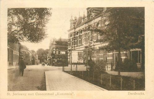 (701-048-041) Dordrecht St Jorisstraat Concertzaal Kunstmin, Verzamelen, Ansichtkaarten | Nederland, Zuid-Holland, Verzenden