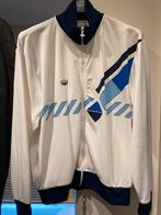 Adidas Vintage Trainingsjack Ivan Lendl Wit/Blauw, Ophalen of Verzenden, Zo goed als nieuw, Overige maten, Wit