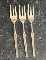 Zilveren gebaksvorkje A Pluut, Antiek en Kunst, Antiek | Bestek, Ophalen of Verzenden