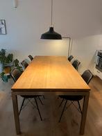 Houten Design Tafel - 220x100cm, Huis en Inrichting, Ophalen, 200 cm of meer, 50 tot 100 cm, Zo goed als nieuw