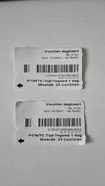 1x Voucher dagkaart P1/WTC Schiphol Parking, Twee personen, Kortingsbon