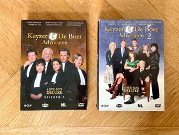 Keyzer & De Boer - Seizoen 1 en 2 op DVD (krasvrij) beschikbaar voor biedingen