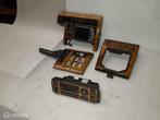 Hout look middenconsole panelen Range Rover P38, Land Rover, Ophalen of Verzenden, Gebruikt, Land Rover