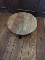 Mango bijzettafel rond, Ophalen, Minder dan 45 cm, Minder dan 55 cm, Rond