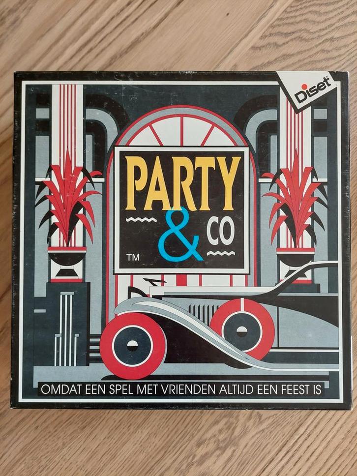 Party & Co Bordspel - Diset, Hobby en Vrije tijd, Gezelschapsspellen | Bordspellen, Gebruikt, Drie of vier spelers, Vijf spelers of meer