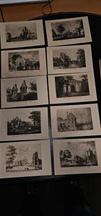 Briefkaarten,  10 poorten van Haarlem.  Rond 1800, Ophalen of Verzenden