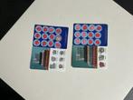 trekpleister volle zegelkaarten 2 stuks, Hobby en Vrije tijd, Spaarzegeltjes, Ophalen, Winkel, Super of Benzinepomp, Volle spaarkaart