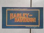 Harley Davidson   folder, Ophalen of Verzenden, Gebruikt, Motoren