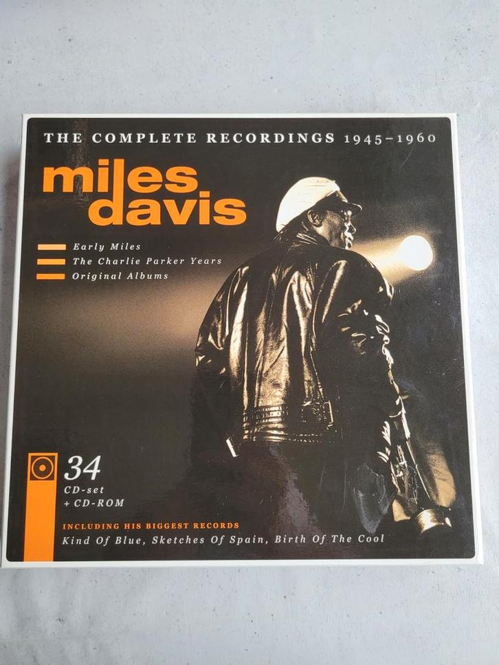 Miles Davis - Complete Recordings 1945-1960 Boxset, Cd's en Dvd's, Cd's | Jazz en Blues, Zo goed als nieuw, Jazz, 1940 tot 1960