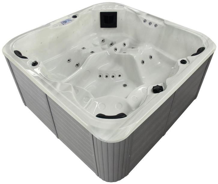 5 persoons Canadese spa full options TOP KWALITEIT !!!!!!!!!, Tuin en Terras, Bubbelbaden en Hottubs, Nieuw, Vast, Trap, Ophalen