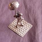 Zilveren Miniatuur Paraplu Verkoper, Verzenden