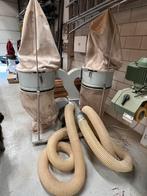 Houtstofafzuiging met dubbele zak, Doe-het-zelf en Verbouw, Ventilatie en Afzuiging, Ophalen, Zo goed als nieuw