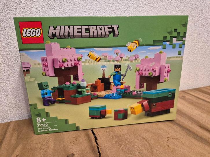 Lego Minecraft 21260 De kersenbloesemtuin nieuw, Kinderen en Baby's, Speelgoed | Duplo en Lego, Nieuw, Lego, Complete set, Ophalen of Verzenden