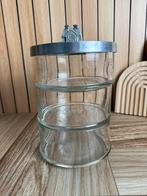 Riviera Maison glas glazen koekjes stapel pot huisje, Ophalen, Gebruikt, Glas, Pot, Bus of Blik