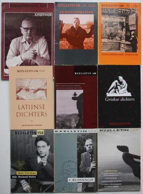 9 x literair tijdschrift BZZLLETIN, Boeken, Literatuur, Gelezen, Nederland, Ophalen of Verzenden