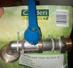 Tuinkraan kogelkraan buiten kraan 3/4, Tuin en Terras, Buitenkranen, Ophalen of Verzenden, Nieuw