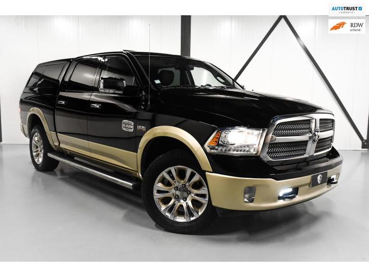 Dodge Ram 1500 5.7 V8 HEMI Crew Cab | LONG HORN | ALLE OPTIE, Auto's, Dodge, Bedrijf, Te koop, RAM 1500, ABS, Achteruitrijcamera