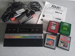 Atari 2600 met spellen en joysticks, Atari 2600, Met 1 controller, Gebruikt, Ophalen of Verzenden