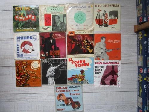 13 singeltjes, Afrika, Salsa, Cuba, Mexico, Zuid- Amerika, Cd's en Dvd's, Vinyl Singles, Gebruikt, Single, Latin en Salsa, Overige formaten