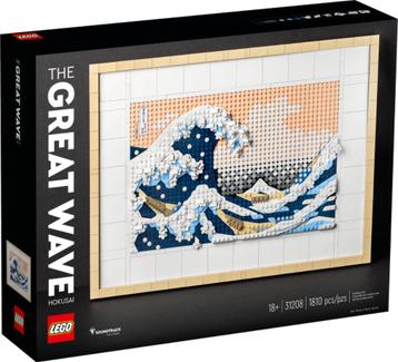 Nieuwe Lego Sculptures 31208 Hokusai - The Great Wave beschikbaar voor biedingen
