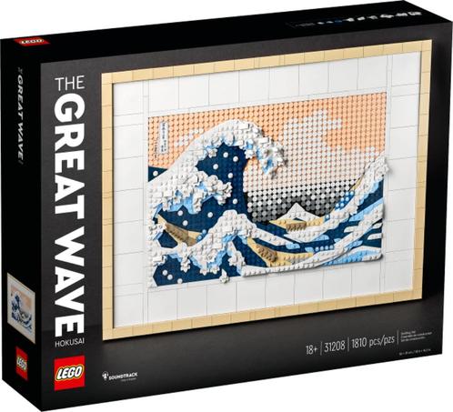 Nieuwe Lego Sculptures 31208 Hokusai - The Great Wave, Kinderen en Baby's, Speelgoed | Duplo en Lego, Nieuw, Lego, Complete set