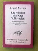 Rudolf Steiner - Die Mission einzelner Volksseelen, Gelezen, Achtergrond en Informatie, Ophalen of Verzenden, Rudolf Steiner