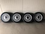 Mooie set velgen banden fiat 500 .. 185/55/15, 15 inch, Zomerbanden, 185 mm, Ophalen of Verzenden