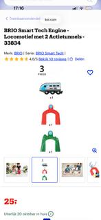 Brio Smartech Locomotief met Tunnels, Ophalen of Verzenden, Gebruikt