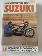 werkplaatshandboek SUZUKI GT380 & GT550; 17,95 euro;, Ophalen of Verzenden, Suzuki