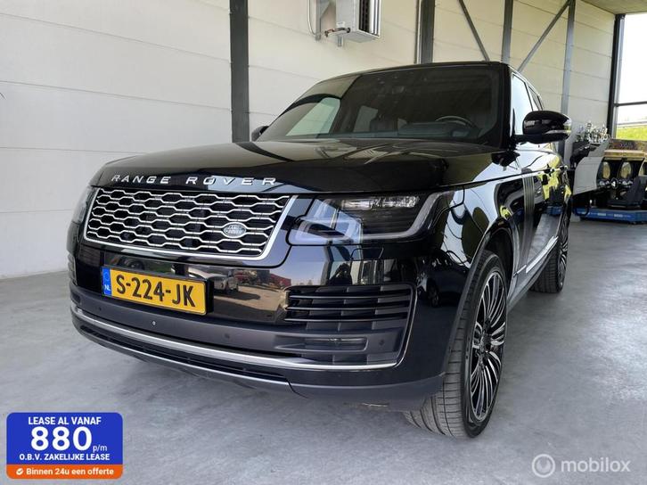 Land Rover Range Rover 3.0 TDV6 LWB Vogue, Auto's, Land Rover, Bedrijf, Te koop, 360° camera, 4x4, ABS, Achteruitrijcamera, Airbags