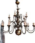 Grote mooie Kroonluchter, Huis en Inrichting, Lampen | Kroonluchters, Ophalen, Gebruikt, Metaal