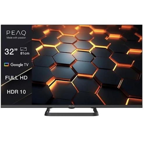 32” Google PEAQ TV, Audio, Tv en Foto, Televisies, Nieuw, LED, 80 tot 100 cm, Full HD (1080p), Overige merken, 120 Hz, Smart TV