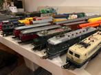 Grote Lima Treinset met veel locomotieven wagons rails, Hobby en Vrije tijd, Modeltreinen | H0, Gelijkstroom, Ophalen of Verzenden
