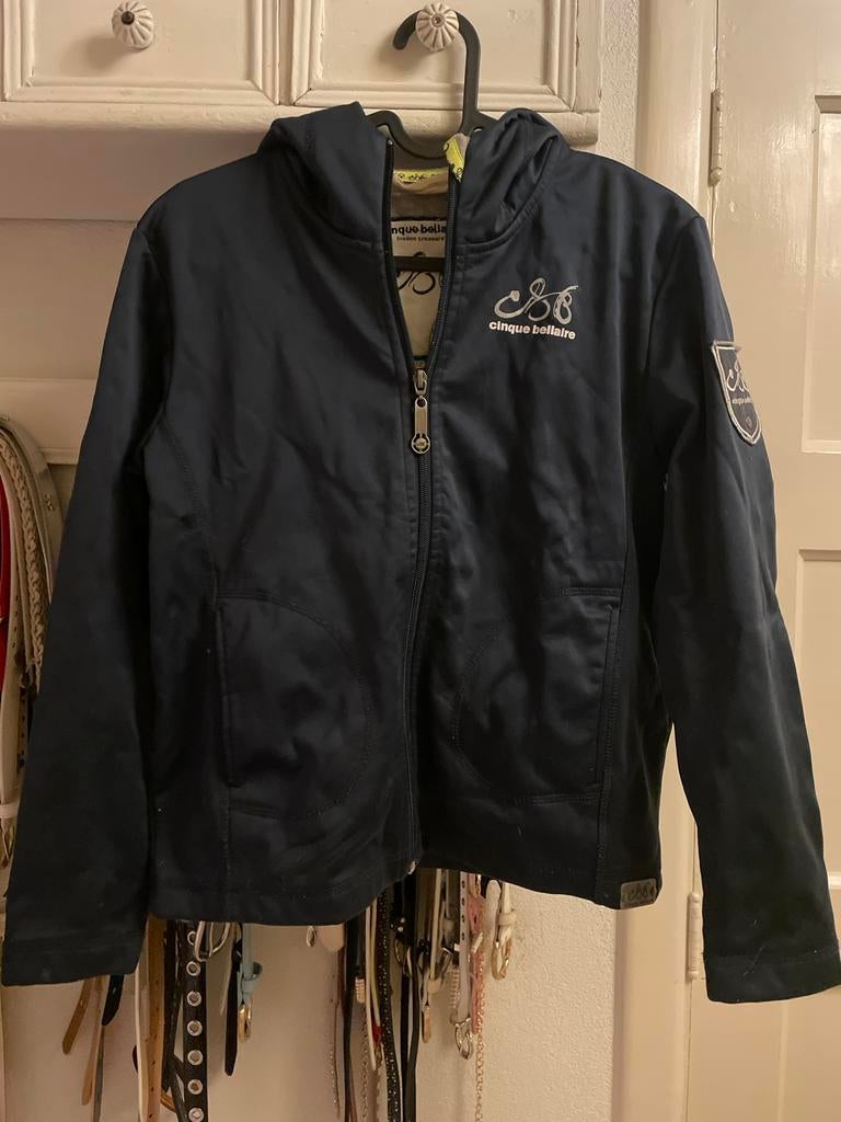 Cinque Bellaire Jas jongens Maat 152 blauw, Ophalen of Verzenden, Zo goed als nieuw, Jongen of Meisje, Jas