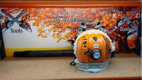 Stihl BR600 Ruggedragen Bladblazer BR 600 ., Tuin en Terras, Bladblazers, Gebruikt, Ruggedragen, Benzine, Ophalen of Verzenden
