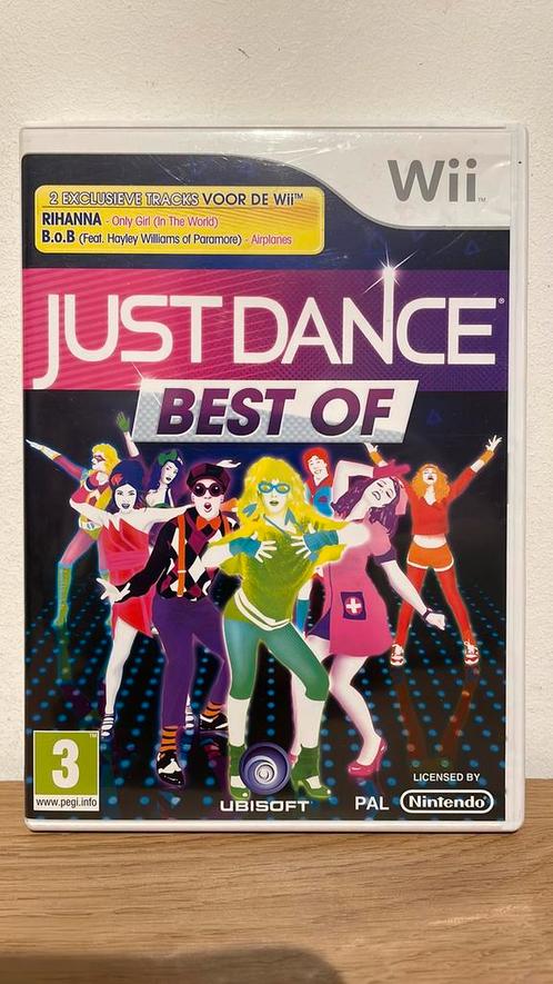 Just dance best of compleet met handleiding, Spelcomputers en Games, Games | Nintendo Wii, Zo goed als nieuw, Muziek, 3 spelers of meer