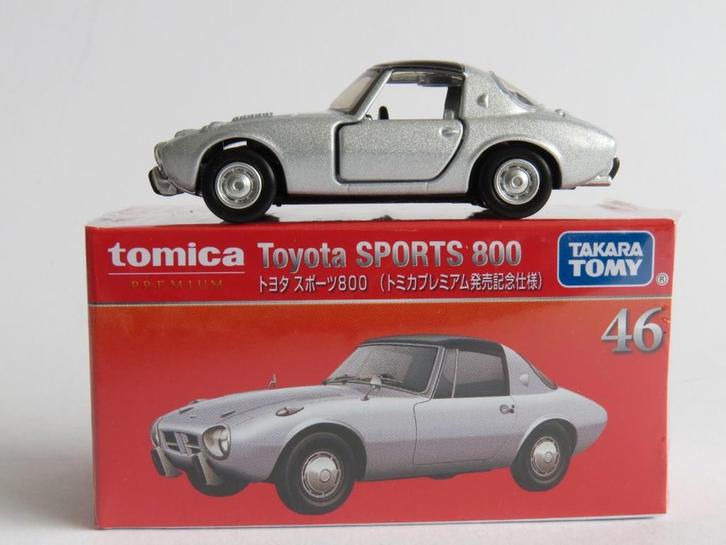 Tomica premium 46 Toyota Sports 800 (sp) 1/55 3inch tomy, Hobby en Vrije tijd, Modelauto's | Overige schalen, Nieuw, Auto, Ophalen of Verzenden