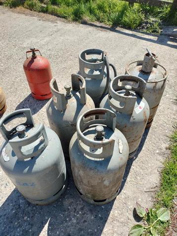 Lege Gasflessen  beschikbaar voor biedingen
