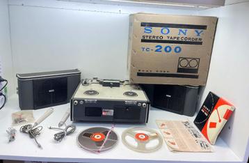 SONY TC-200 Tape Recorder (compleet en werk perfect) beschikbaar voor biedingen