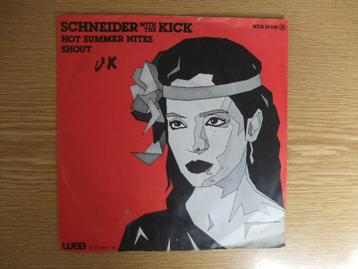 SCHEIDER WITH THE KICK    HOT SUMMER NITES / SHOUT  beschikbaar voor biedingen