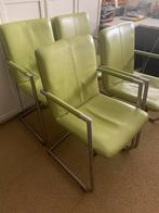 Eetkamerstoelen, Huis en Inrichting, Stoelen, Ophalen, Gebruikt, Overige kleuren, Metaal