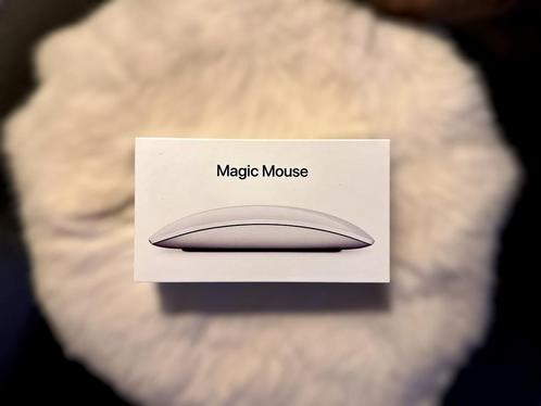 Apple Magic Mouse Wit (2021) NIEUW – Originele verpakking, Computers en Software, Muizen, Nieuw, Muis, Rechtshandig, Draadloos