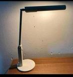 Hala Zeist Witte metalen bureau lamp met kink arm, Huis en Inrichting, Lampen | Tafellampen, Ophalen of Verzenden, Zo goed als nieuw
