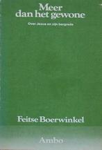 Meer dan het gewone. Over Jezus en zijn Bergrede., Boeken, Ophalen of Verzenden, Zo goed als nieuw